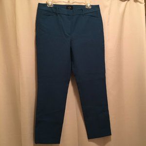 Aqua Blue The Slim Ankle Pants, WHBM - 8R